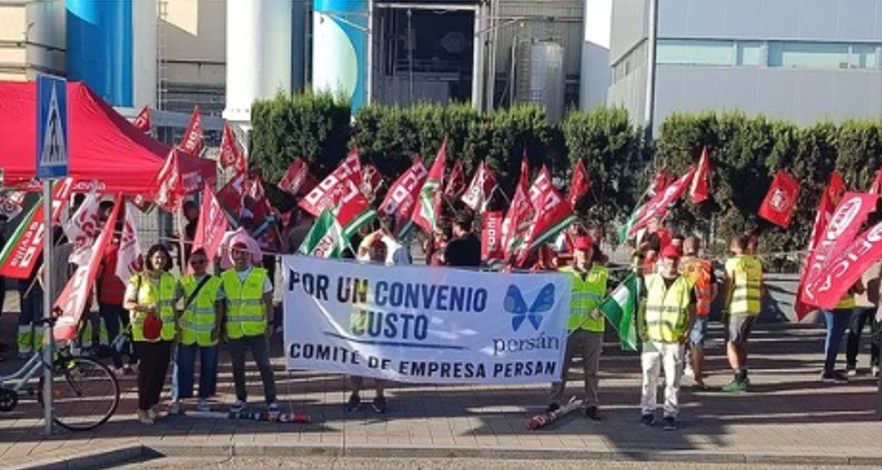 Persan: USO industria se moviliza por el convenio colectivo